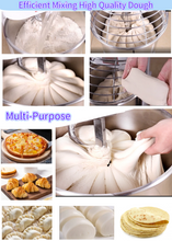 将图片加载到图库查看器,Corn Tortilla cheap spiral dough mixer 100kg 8kg 64L 60 20 k bread qtr 50 kilogram reverse wheat flour italy machine