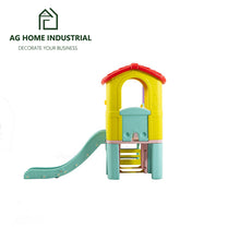 将图片加载到图库查看器,Best Playhouse with Child Slide Ladder Plastic Slide Kids Colorful Slides Indoor Playground