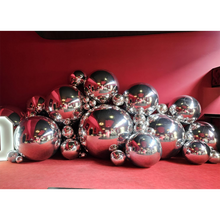 Carregar imagem no visualizador da galeria, Hanging inflatable mirror ball mirror balloon giant mirror sphere for decoration sealed gold/silver ball big shiny ball