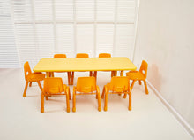 将图片加载到图库查看器,Kindergarten Furniture Set Little Baby Plastic Study Kids Party Table and Chairs Set for Children