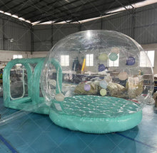 将图片加载到图库查看器,Ball pool commercial inflatable Bubble House for kid big cheap bounce house jumper bouncy jump castle