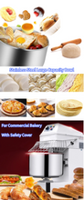 将图片加载到图库查看器,Corn Tortilla cheap spiral dough mixer 100kg 8kg 64L 60 20 k bread qtr 50 kilogram reverse wheat flour italy machine