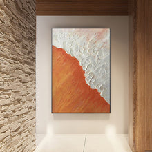 将图片加载到图库查看器,Modern minimalist abstract background wall decoration painting magic orange