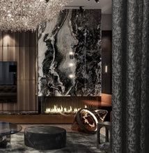 将图片加载到图库查看器,thickened cotton linen blackout curtains