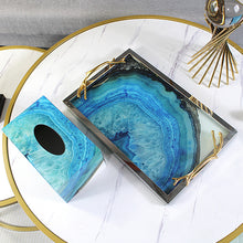 将图片加载到图库查看器,Stainless steel tray soft modern minimalist metal creative decoration