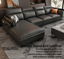 将图片加载到图库查看器,Nordic technology cloth three-proof simple sofa