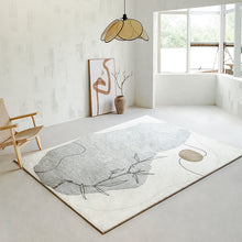 将图片加载到图库查看器,Light luxury style carpet living room Nordic style bedroom bedside mat