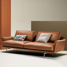 将图片加载到图库查看器,Modern minimalist ins corner light luxury three-seat down sofa