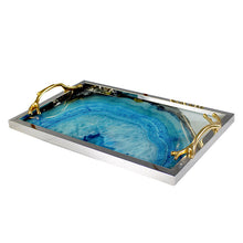 将图片加载到图库查看器,Stainless steel tray soft modern minimalist metal creative decoration