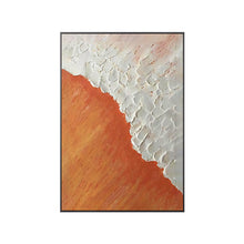 将图片加载到图库查看器,Modern minimalist abstract background wall decoration painting magic orange