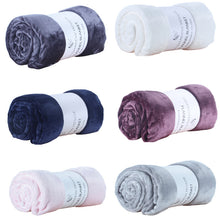 将图片加载到图库查看器,Flannel blanket winter thick coral fleece sheets