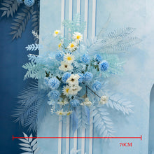 将图片加载到图库查看器,Sky Blue floral simulation flower wedding arrangement event home party