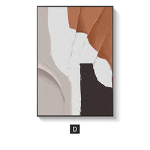 将图片加载到图库查看器,Simple modern abstract brush background wall painting