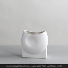 将图片加载到图库查看器,Nordic ins style simple ceramic small vase ornament