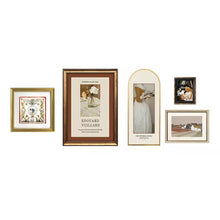 将图片加载到图库查看器,retro niche living room sofa background wall decoration painting