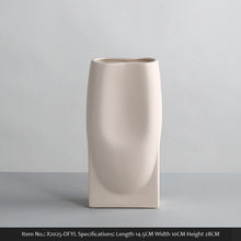 将图片加载到图库查看器,Nordic ins style simple ceramic small vase ornament