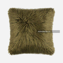 将图片加载到图库查看器,Home style highlighted plush ins wool pillowcase cushion