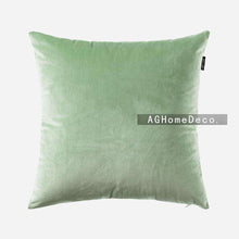 Carregar imagem no visualizador da galeria, Velvet simple pure color pillow cushion pillowcase