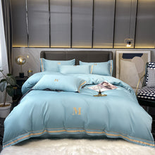 将图片加载到图库查看器,High-end 120’S long-staple cotton embroidery four-piece bedding