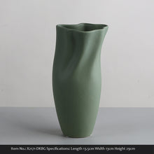 将图片加载到图库查看器,Nordic ins style simple ceramic small vase ornament