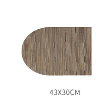 Carregar imagem no visualizador da galeria, Pvc slub pattern heat insulation pad coaster set
