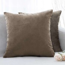 Carregar imagem no visualizador da galeria, Home Textiles Pure Color Velvet Holland Velvet Throw PillowCase