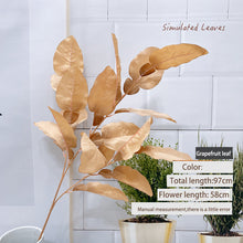 Carregar imagem no visualizador da galeria, Simulation pomelo leaf wedding decorative flower