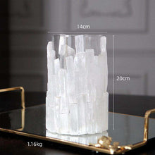 Carregar imagem no visualizador da galeria, European-style modern spar glass vase simulation floral set