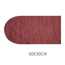 Carregar imagem no visualizador da galeria, Pvc slub pattern heat insulation pad coaster set