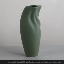 将图片加载到图库查看器,Nordic ins style simple ceramic small vase ornament