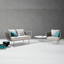 将图片加载到图库查看器,Outdoor sofa courtyard woven rattan single sofa