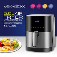 Carregar imagem no visualizador da galeria, Household 5L large capacity smart air fryer