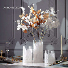 Carregar imagem no visualizador da galeria, European-style modern spar glass vase simulation floral set
