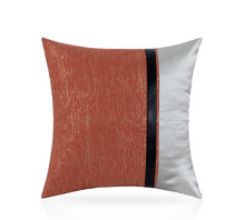 Carregar imagem no visualizador da galeria, Light luxury orange jacquard pillow home soft cushion