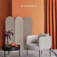 将图片加载到图库查看器,Light luxury velvet curtains Hermes orange velvet fabric