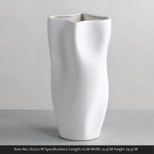 将图片加载到图库查看器,Nordic ins style simple ceramic small vase ornament