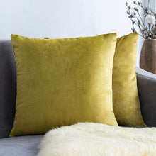 Carregar imagem no visualizador da galeria, Home Textiles Pure Color Velvet Holland Velvet Throw PillowCase