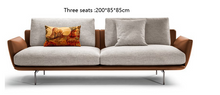 将图片加载到图库查看器,Modern minimalist ins corner light luxury three-seat down sofa
