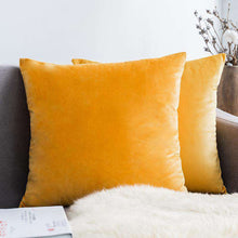Carregar imagem no visualizador da galeria, Home Textiles Pure Color Velvet Holland Velvet Throw PillowCase