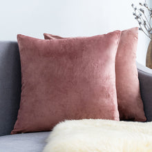 Carregar imagem no visualizador da galeria, Home Textiles Pure Color Velvet Holland Velvet Throw PillowCase