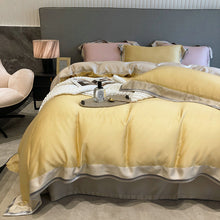 将图片加载到图库查看器,Nordic 100's solid embroidery Tencel four-piece bedding