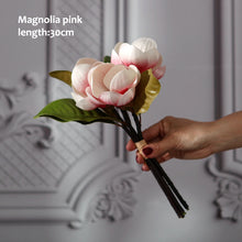 Carregar imagem no visualizador da galeria, European-style modern spar glass vase simulation floral set