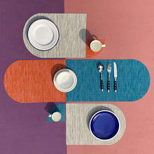 Carregar imagem no visualizador da galeria, Pvc slub pattern heat insulation pad coaster set