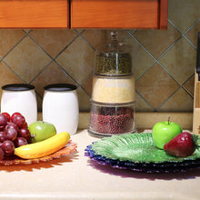 Carregar imagem no visualizador da galeria, Glass Sunflower Irregular Dinner Fruit Plate Decoration Plate