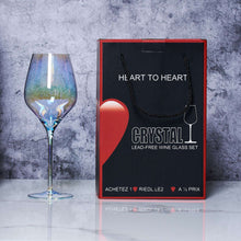 将图片加载到图库查看器,Ins goblet rainbow cup colorful crystal champagne wine glass