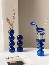 Cargar imagen en el visor de la galería, Bubble vase ins colored decoration transparent hydroponic
