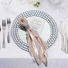 将图片加载到图库查看器,Wedding Diamond mirror plate, diamond plate, mirror plate, glass decorative plate