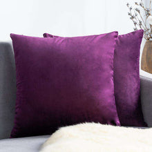 Carregar imagem no visualizador da galeria, Home Textiles Pure Color Velvet Holland Velvet Throw PillowCase
