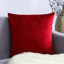 Carregar imagem no visualizador da galeria, Home Textiles Pure Color Velvet Holland Velvet Throw PillowCase