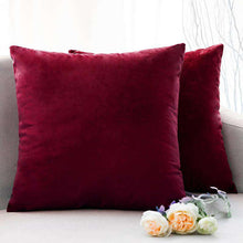 Carregar imagem no visualizador da galeria, Home Textiles Pure Color Velvet Holland Velvet Throw PillowCase